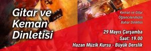 Keman ve Gitar Dinletisi - Hazan Müzik Kursu Balçova Mayıs 2019